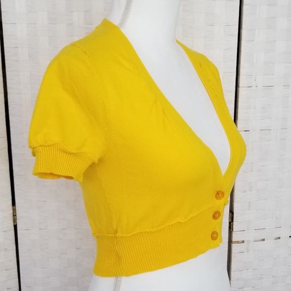 short sleeve bolero cardigan